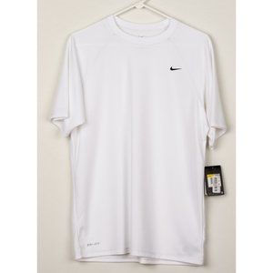 Nike Men's White Dri-Fit Short Sleeve - NWT